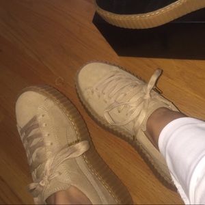 Puma Suede Creeper Rihanna Fenty Oatmeal